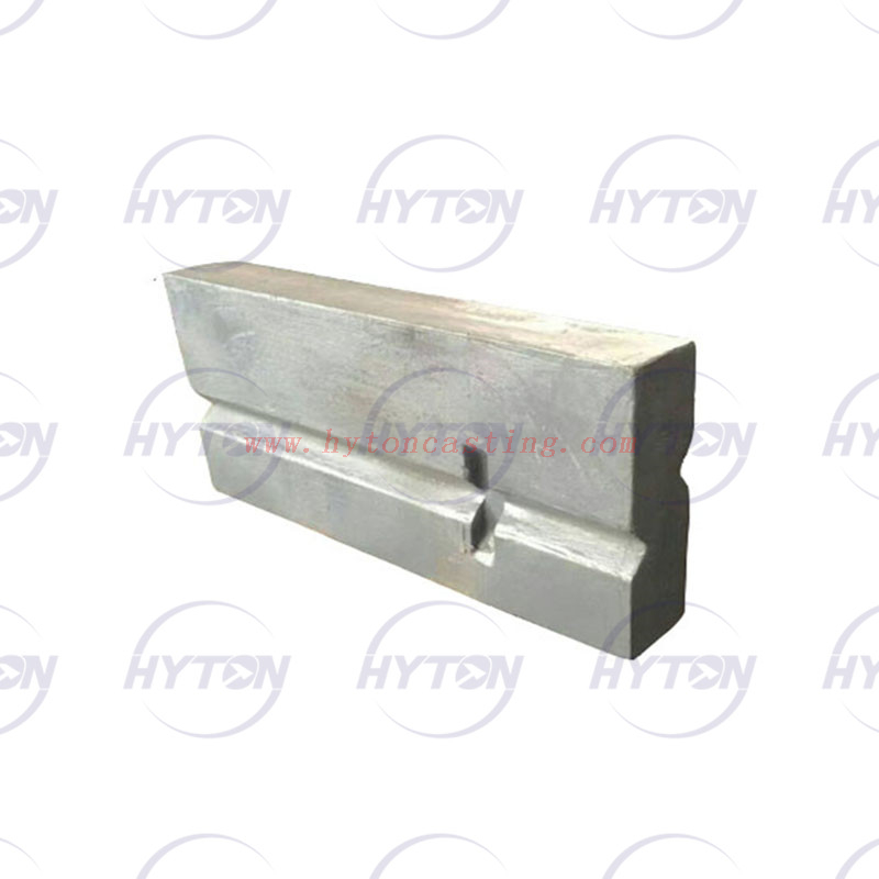 Traje de barra de soplado de revestimiento de fundición de alto cromo Metso Crusher NP1520 Piezas de componentes de desgaste